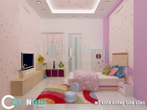 Phòng Ngủ Trẻ Em - Một Số Ý Tưởng Thiết Kế Trang Trí Thiên Đường Cho Con