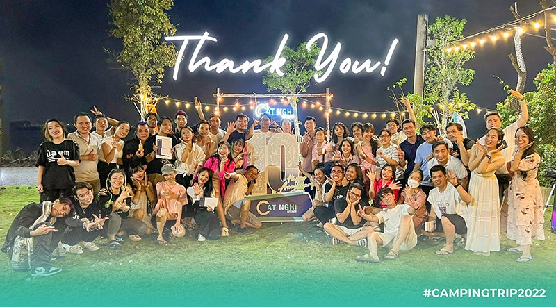 CAMPING TRIP 2022 - TOGETHER WE MAKE A FAMILY