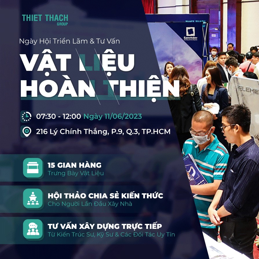 Ngày Hội Triển Lãm & Tư Vấn Vật Liệu Hoàn Thiện