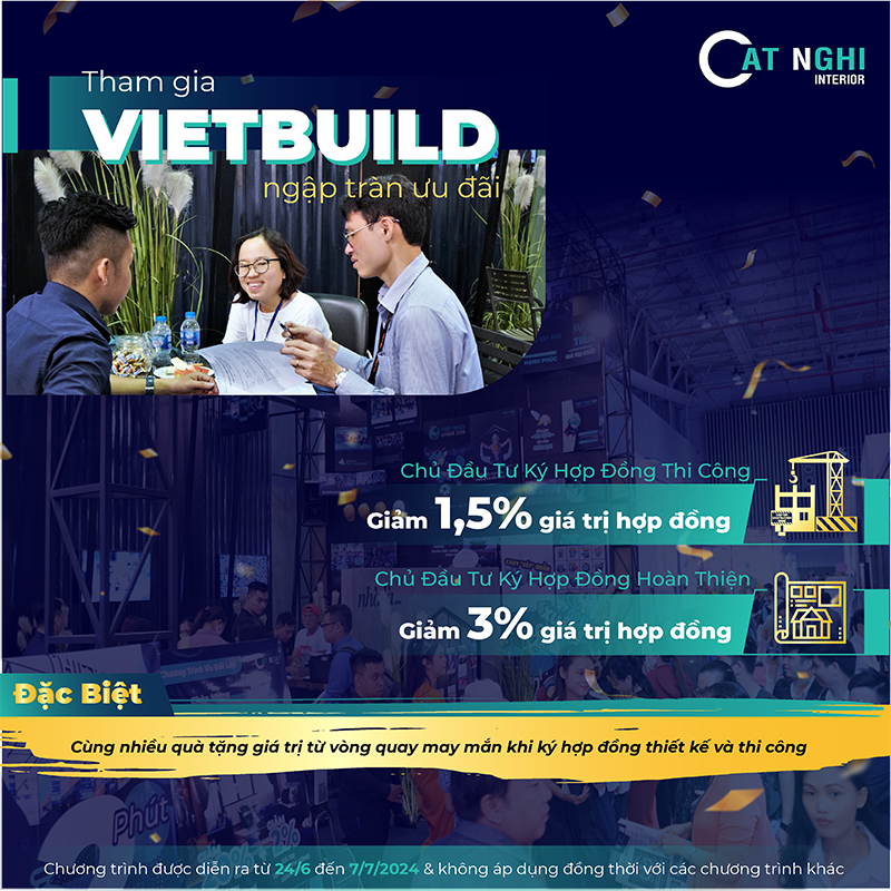 CAT NGHI INTERIOR ĐỒNG HÀNH CÙNG THIET THACH GROUP TẠI TRIỄM LÃM QUỐC TẾ VIETBUILD 2024