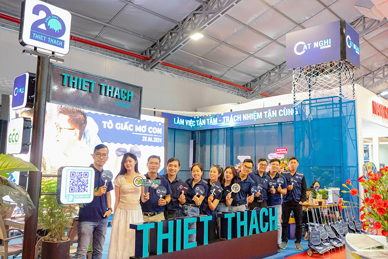 CAT NGHI INTERIOR PHỦ SÓNG TẠI TRIỂN LÃM QUỐC TẾ XÂY DỰNG VIETBUILD 2024