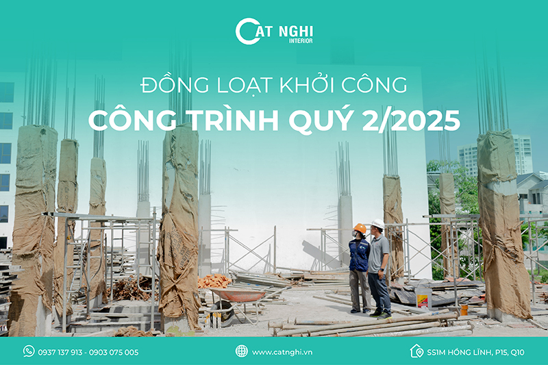 ĐỒNG LOẠT KHỞI CÔNG CÔNG TRÌNH QUÝ2/2025