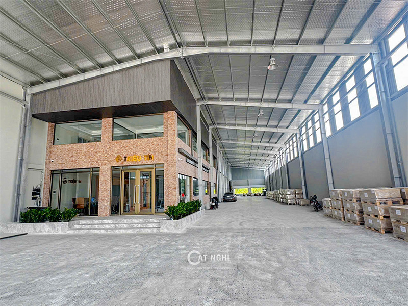 CẢI TẠO TRỌN GÓI XƯỞNG - VĂN PHÒNG CÔNG TY TRIỆU TÍN