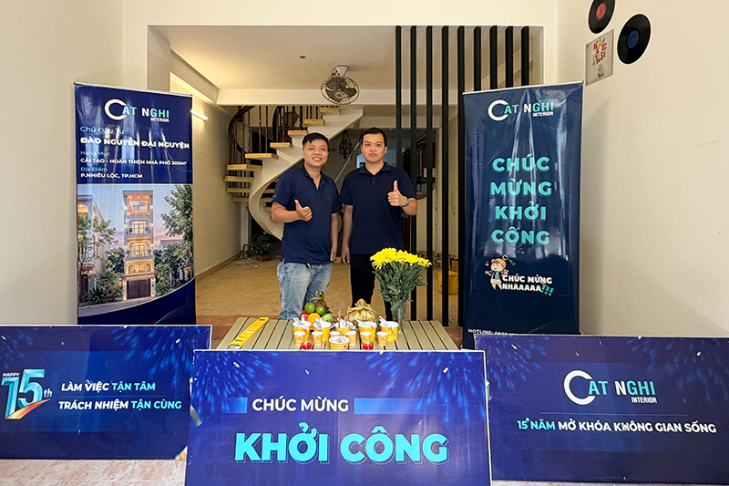 CẢI TẠO NHÀ PHỐ 300M², P.NHIÊU LỘC
