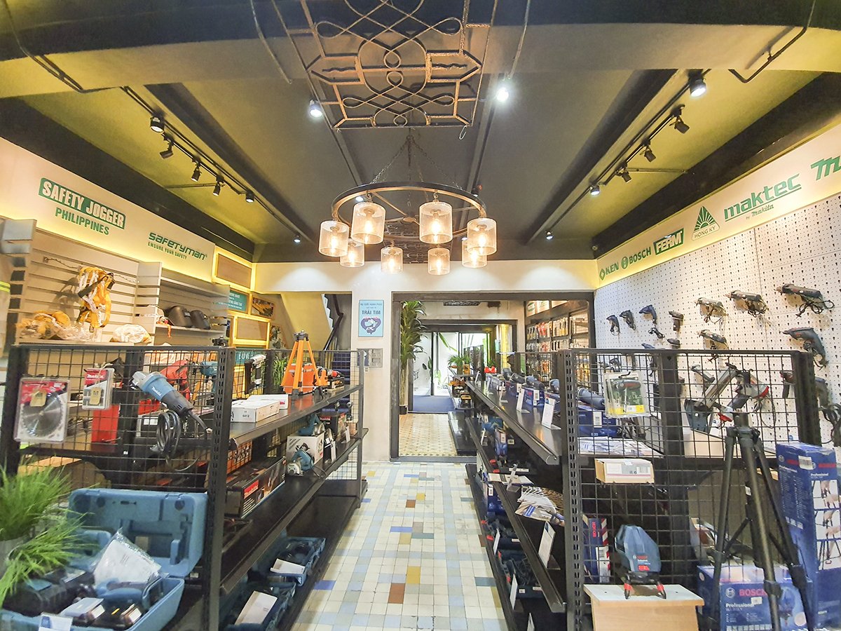 CẢI TẠO, THIẾT KẾ, THI CÔNG HOÀN THIỆN SHOWROOM VẬT LIỆU XÂY DỰNG TMT HOMEMART