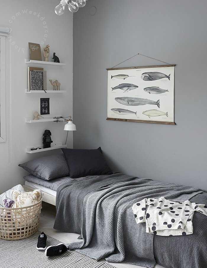 Ngay cả đối với phòng ngủ của bé trai, màu xám vẫn là lựa chọn tuyệt vời. CAT NGHI Interior mang đến các ý tưởng thiết kế độc đáo để tạo ra một không gian giấc ngủ tuyệt vời cho bé của bạn.